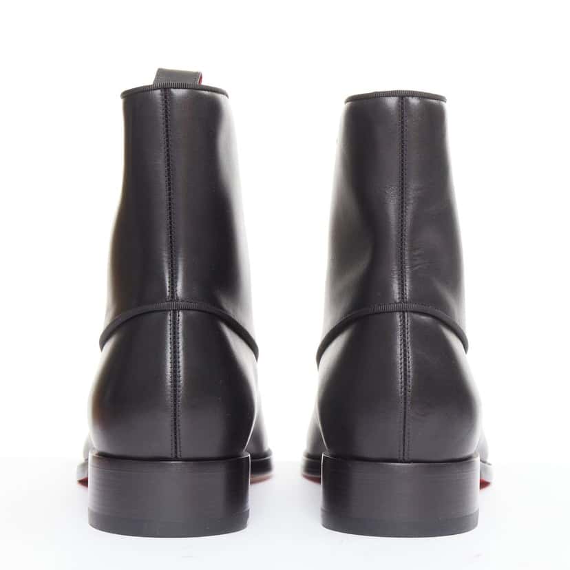 Christian Louboutin Chameliboot Flat Calf Black Leather Very good condition - Box View