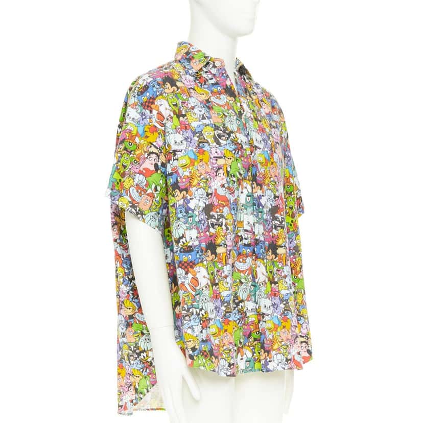 Vetements Top MultiColor Cotton Very good condition - Inside View