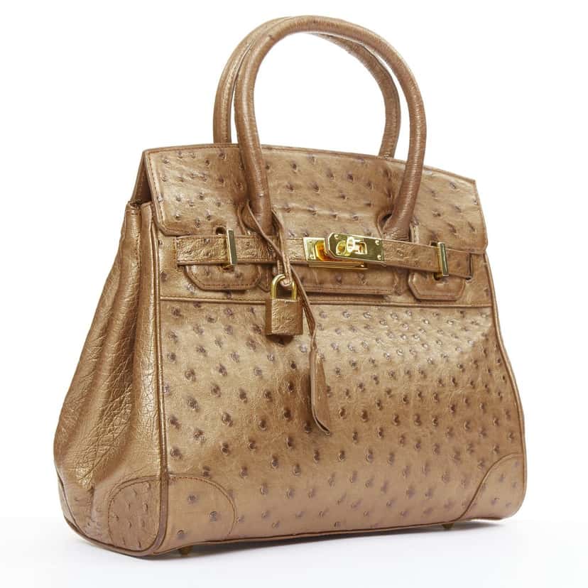 Kwanpen Handbag Brown Leather Good condition - Inside View