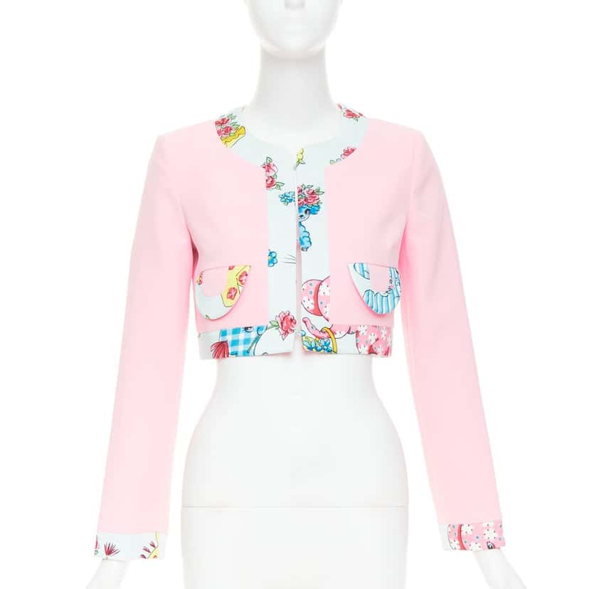 Moschino Jacket Pink Never worn, with tag - Inside View