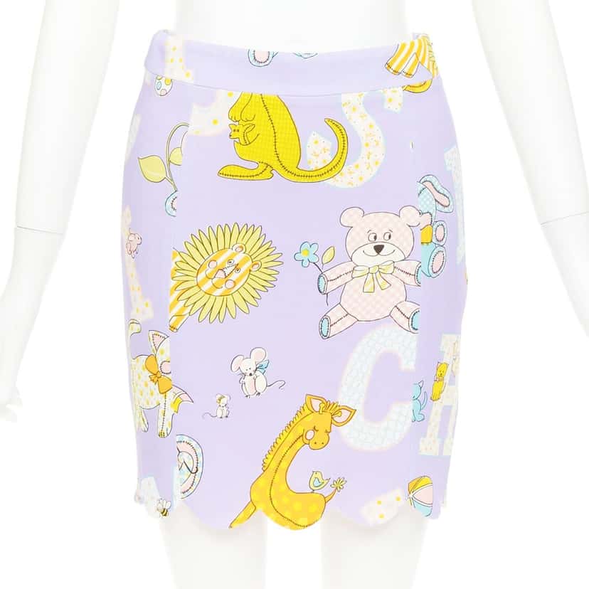 Moschino Skirt Purple Never worn, with tag - Front View