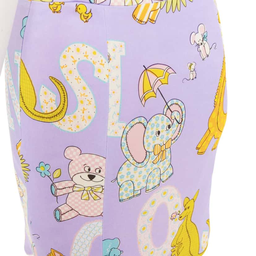 Moschino Skirt Purple Never worn, with tag - Back View