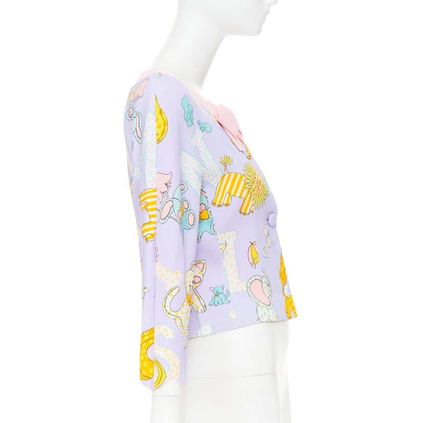 Moschino Jacket Purple Never worn, with tag - Box View