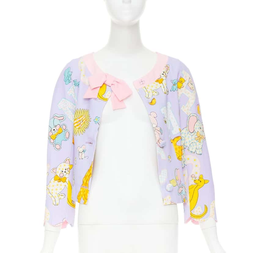 Moschino Jacket Purple Never worn, with tag - Inside View