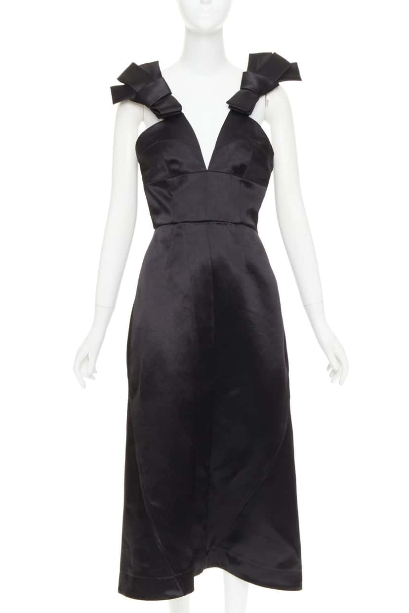 Jil Sander Dress Black Never worn, with tag - Front View