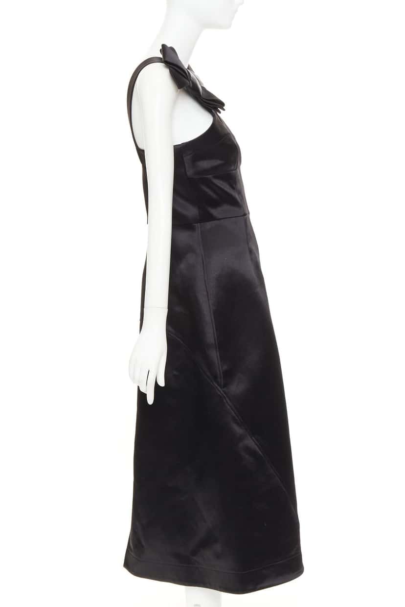 Jil Sander Dress Black Never worn, with tag - Model View