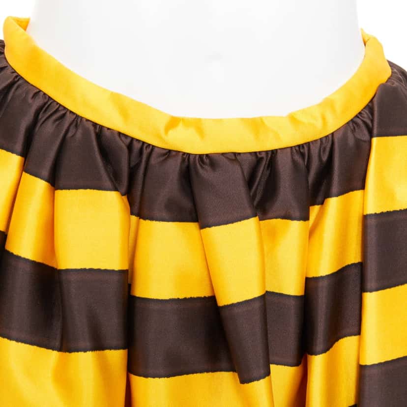 Prada Skirt Yellow Silk Never worn, with tag - Back View