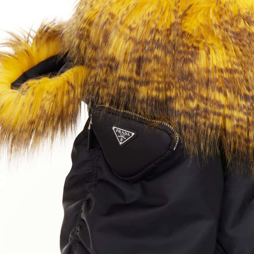 Prada Coat Black Never worn, with tag - Back View