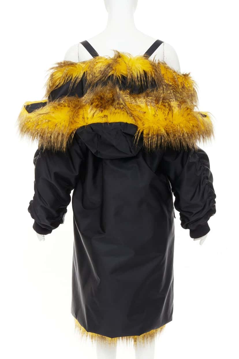 Prada Coat Black Never worn, with tag - Box View