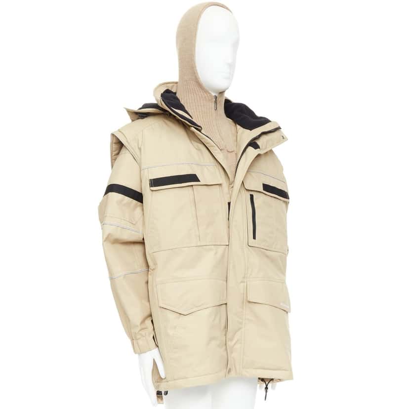 Balenciaga Coat Beige Polyester Very good condition - Inside View