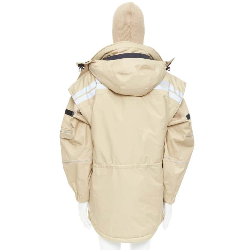 Balenciaga Coat Beige Polyester Very good condition - Box View