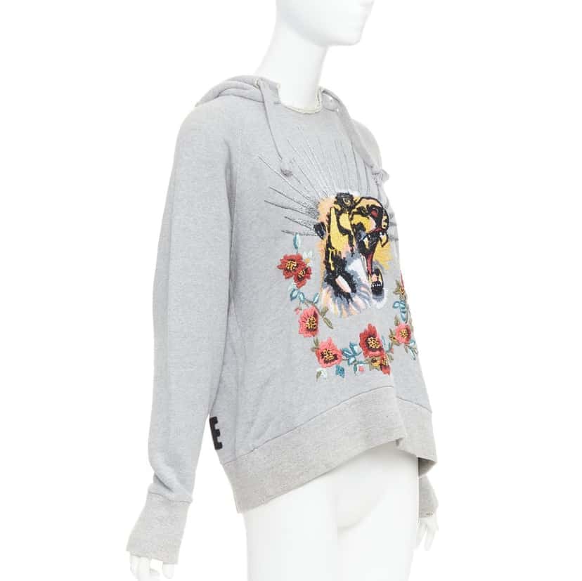 Gucci Top Grey Cotton Fair condition - Inside View