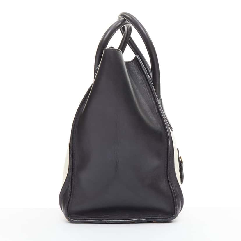 Celine Luggage Mini Black Leather Fair condition - Model View