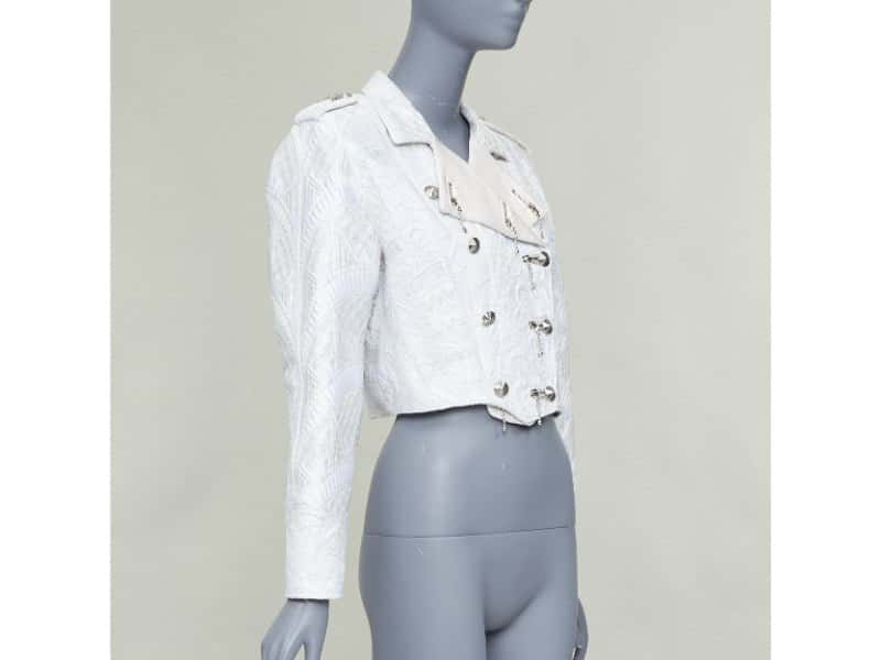 Louis Vuitton Jacket Ecru Polyester Very good condition - Model View