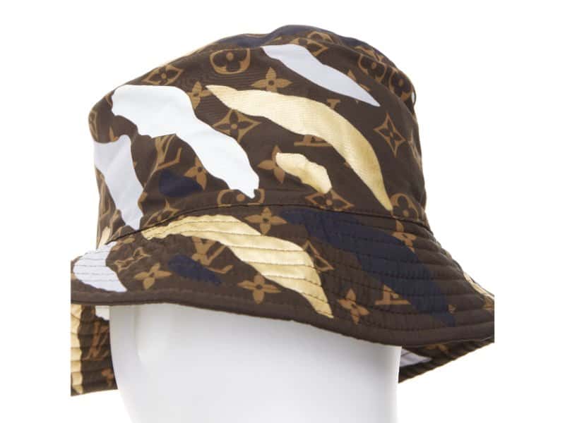 Louis Vuitton Hat Brown Polyester Never worn, with tag - Back View