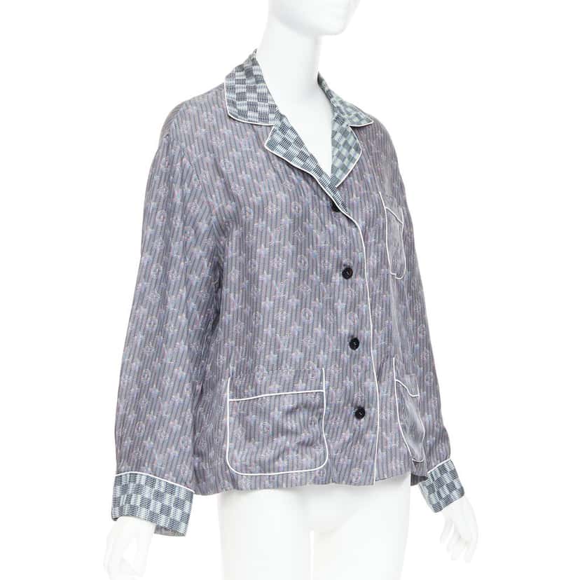 Louis Vuitton Top MultiColor Silk Very good condition - Inside View