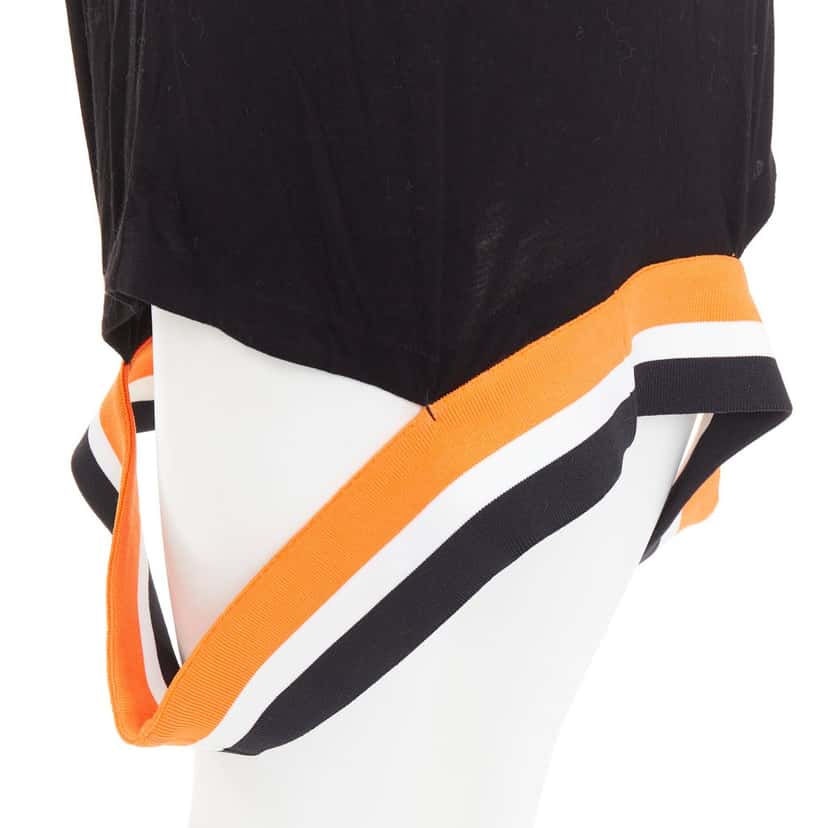 Givenchy Top Orange Viscose Good condition - Back View