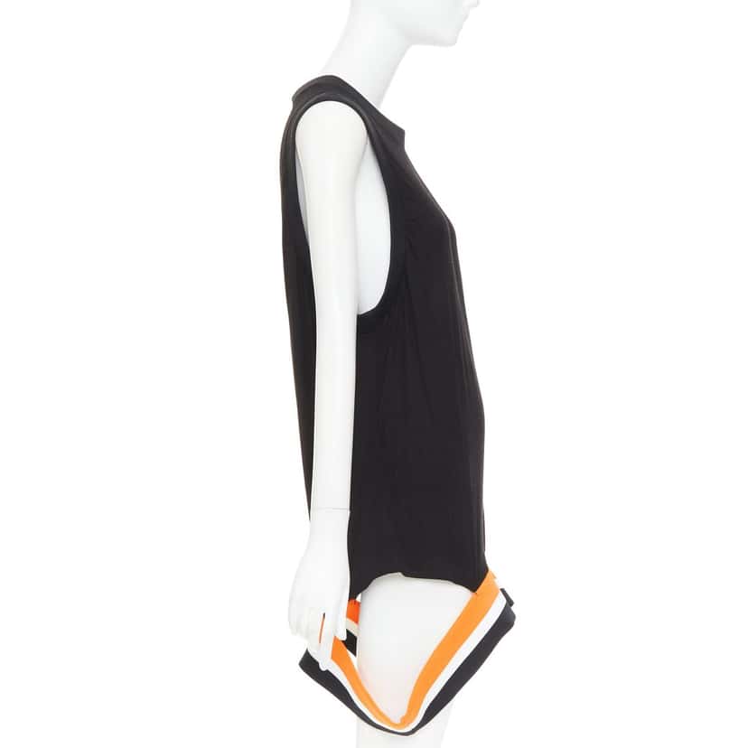 Givenchy Top Orange Viscose Good condition - Model View