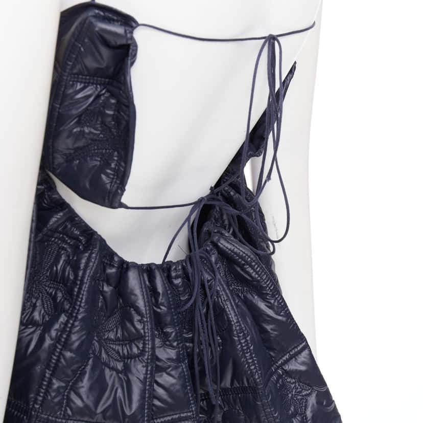 Cecilie Bahnsen Celina Navy Polyester Very good condition - Back View