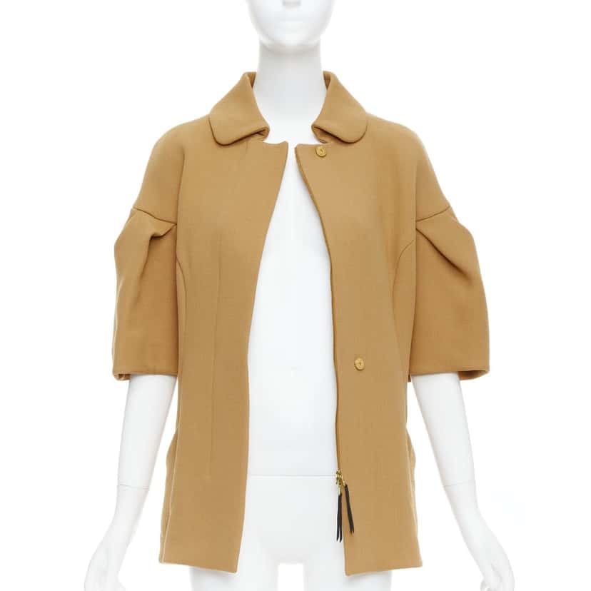 Marni Camel Puff Coat Camel Wool Very good condition - Inside View