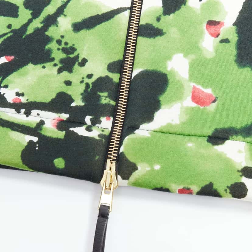 Marni Multicolor Leather Coat MultiColor Viscose Never worn - Back View