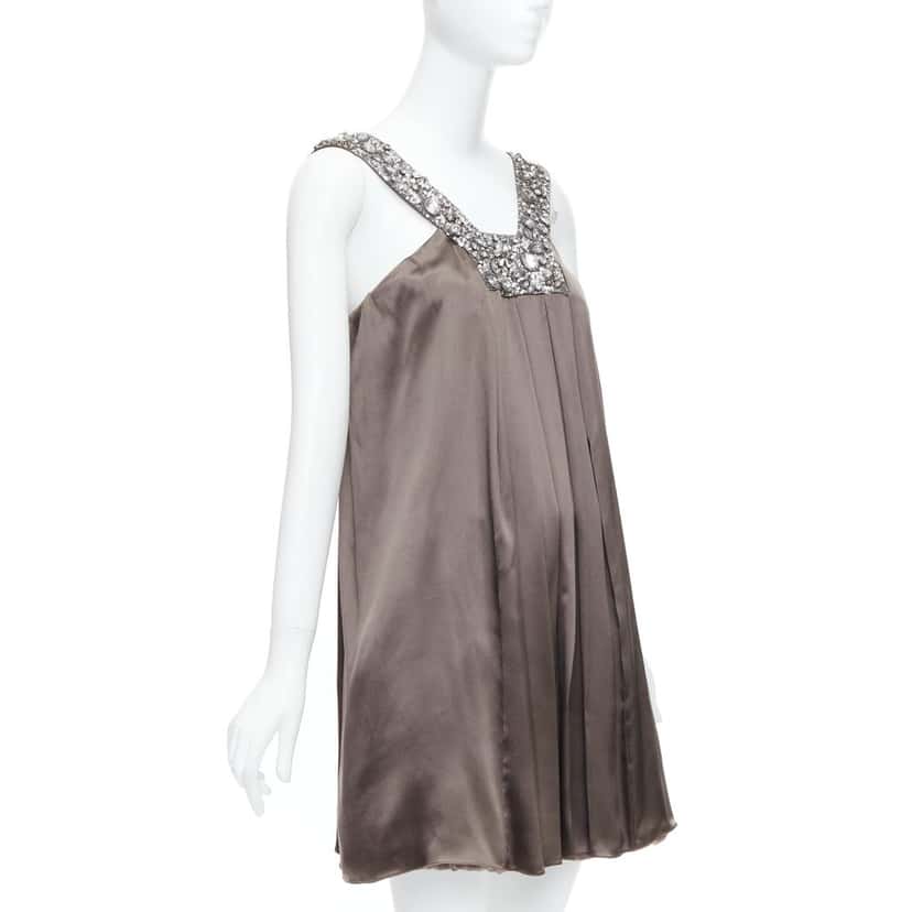 Collette Dinnigan Bronze Neckline Dress Other Silk Fair condition - Inside View
