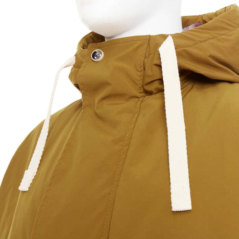 Acne Studios Coat Brown Polyester Very good condition - Back View