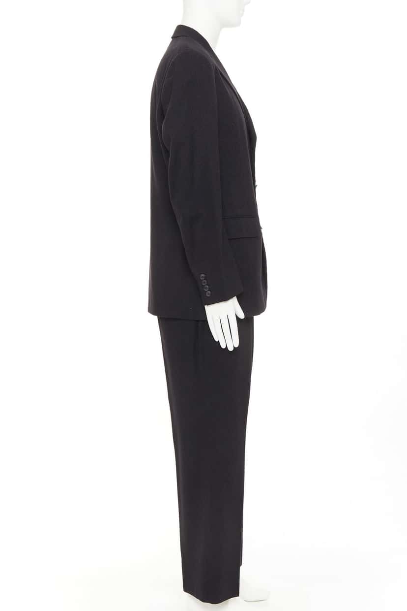 Issey Miyake Jacket Black Wool Very good condition - Model View