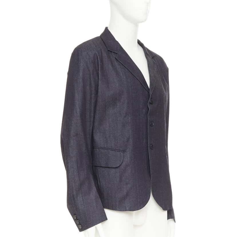 Nemeth Jacket Blue Cotton Very good condition - Inside View