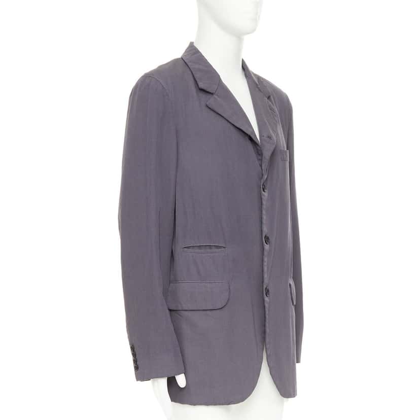 Comme Des Garcons Jacket Grey Wool Very good condition - Inside View