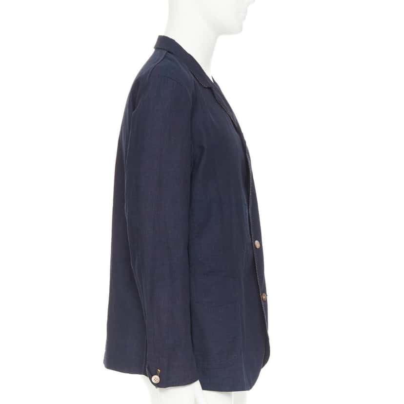 45R Jacket Blue Cotton Very good condition - Model View