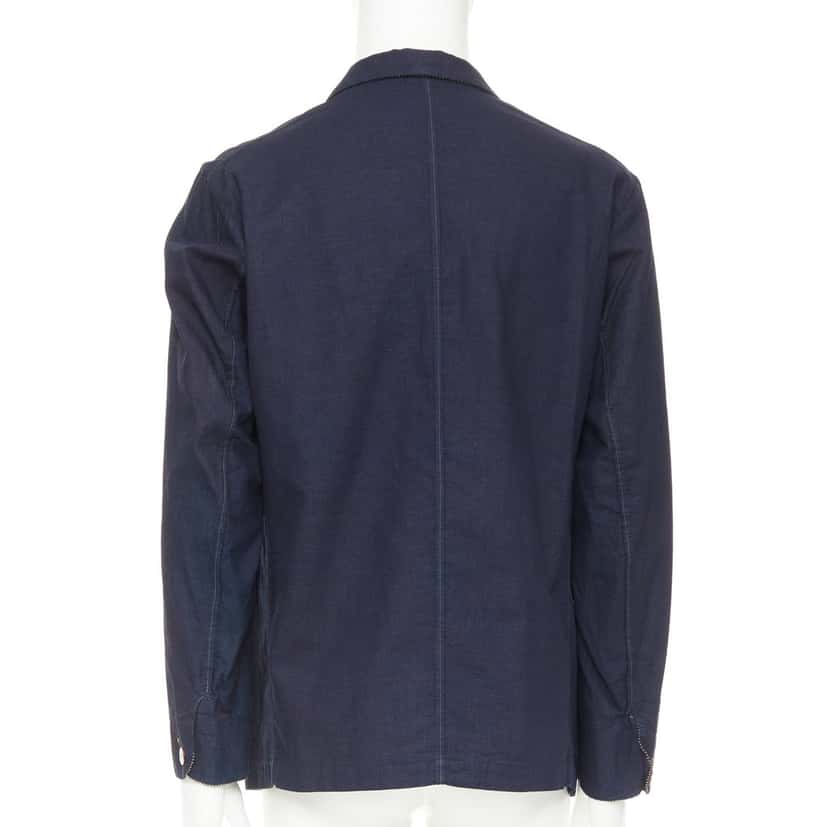 45R Jacket Blue Cotton Very good condition - Box View