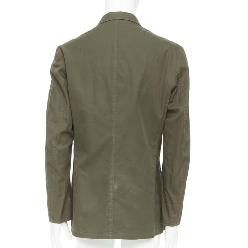 Y's Yohji Yamamoto Jacket Green Cotton Fair condition - Box View