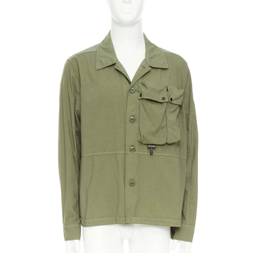 CP Company 101A Taylon P Green Polyamide Very good condition - Front View