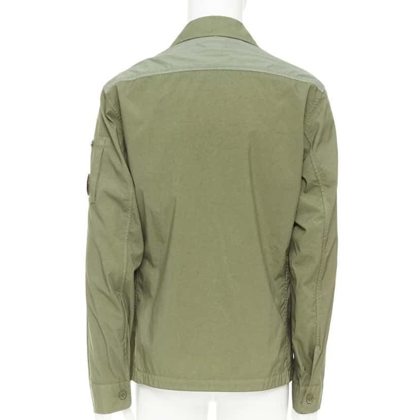 CP Company 101A Taylon P Green Polyamide Very good condition - Box View