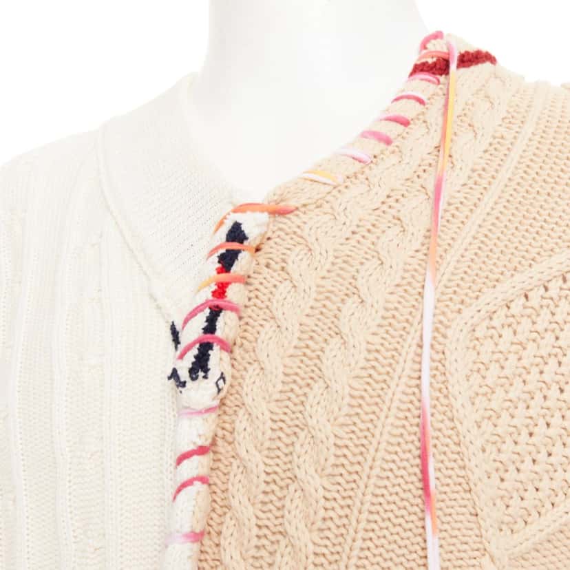 Liam Hodges Top Beige Cotton Very good condition - Back View