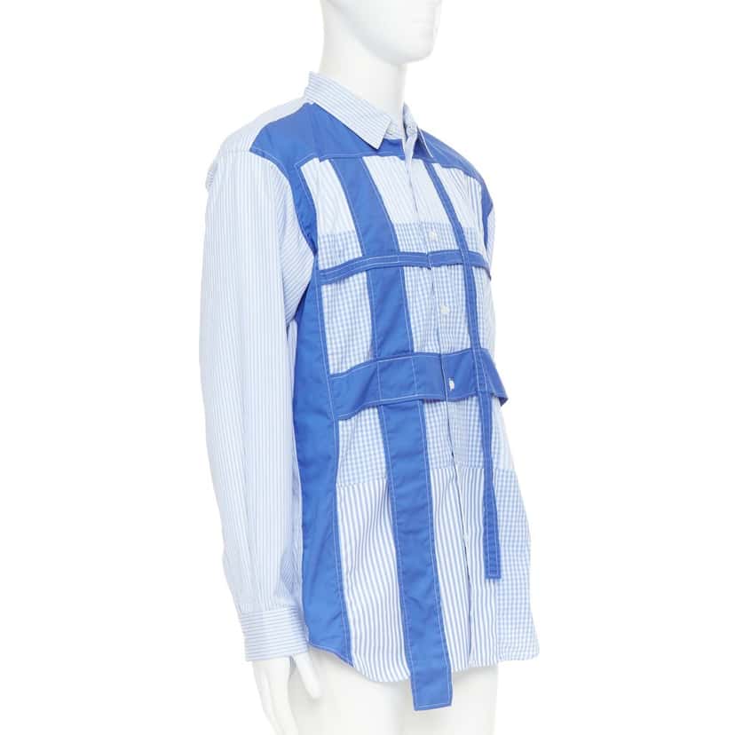 Comme Des Garcons Top Blue Cotton Very good condition - Inside View