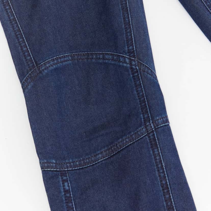 Louis Vuitton Patchwork Moto Jeans Blue Cotton Very good condition - Box View