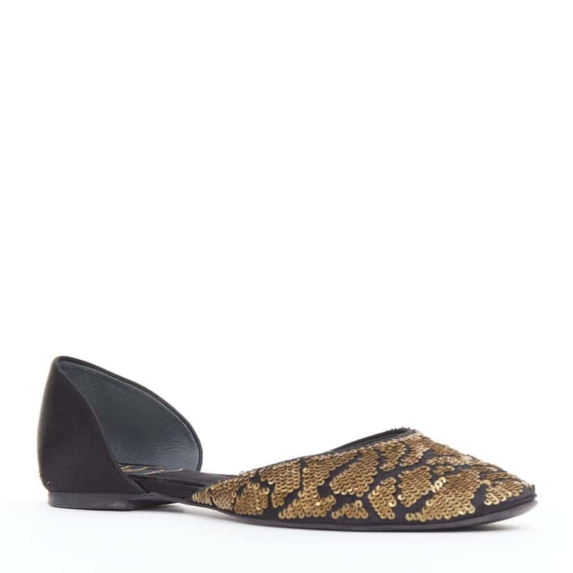 Roger Vivier Corset Obi Waist Belt Black Silk Very good condition - Inside View