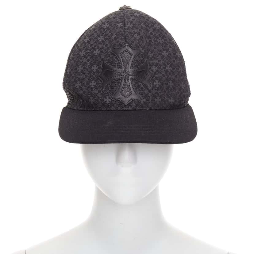 Chrome Hearts Hat Black Cotton Very good condition - Inside View