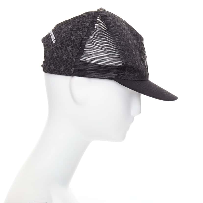 Chrome Hearts Hat Black Cotton Very good condition - Model View