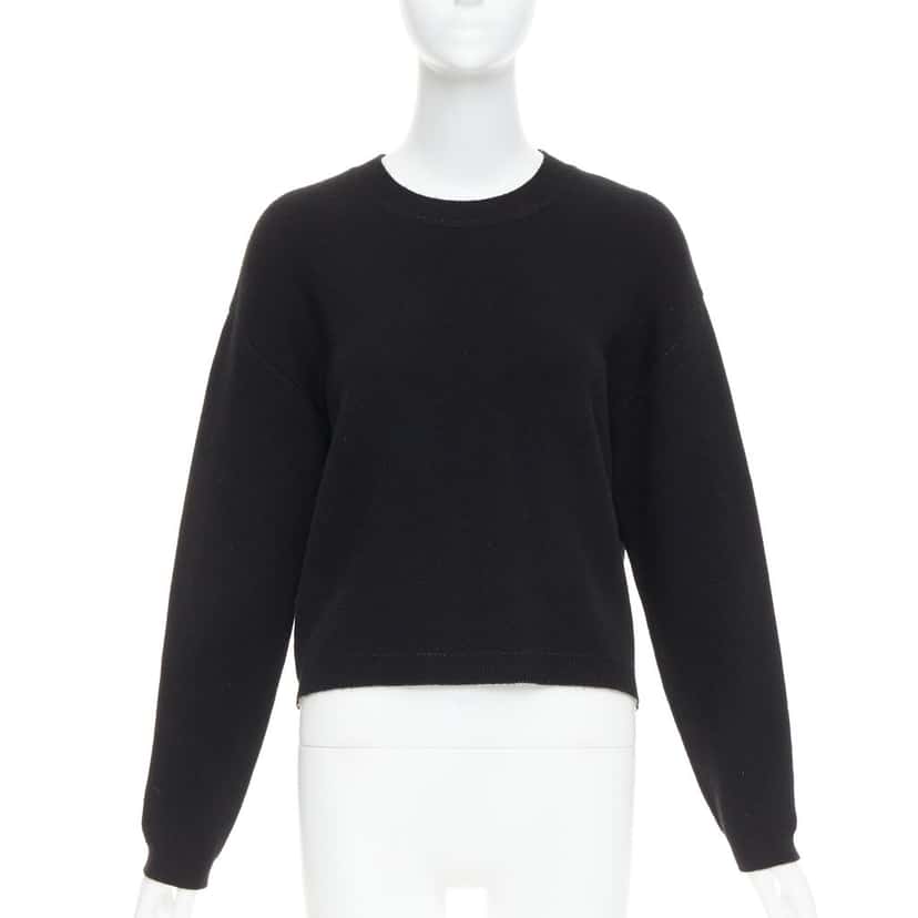 Dior Top Black Cashmere Very good condition - Back View