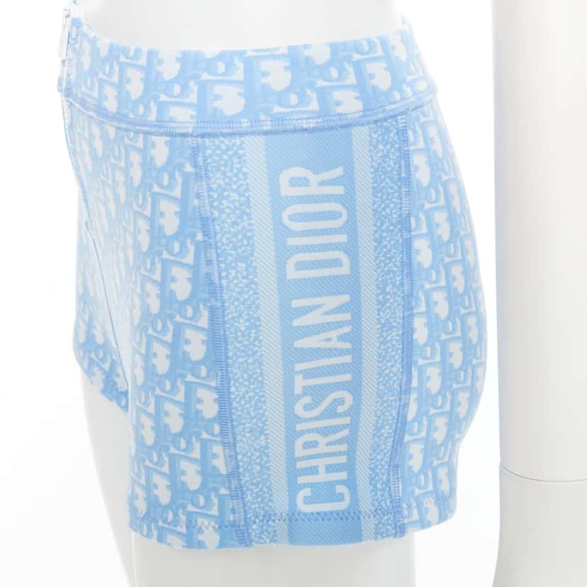 Dior Top Blue Polyamide Very good condition - Back View