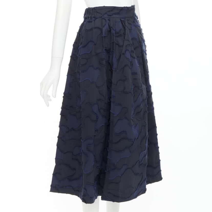 Dior Skirt Navy Cotton Very good condition - Inside View
