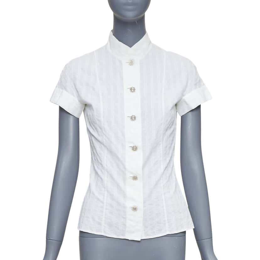 Chanel Product Ecru Cotton Fair condition - Front View