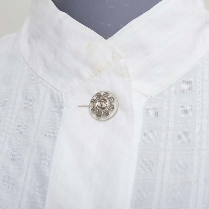 Chanel Product Ecru Cotton Fair condition - Back View