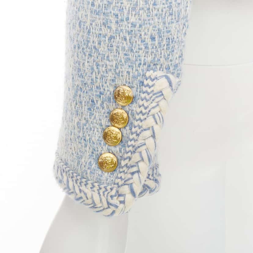 Celine Product Blue Tweed Never worn, with tag - Back View