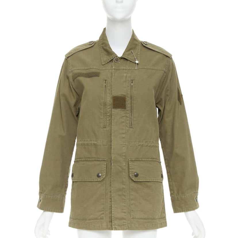 Saint Laurent Product Green Cotton Very good condition - Front View