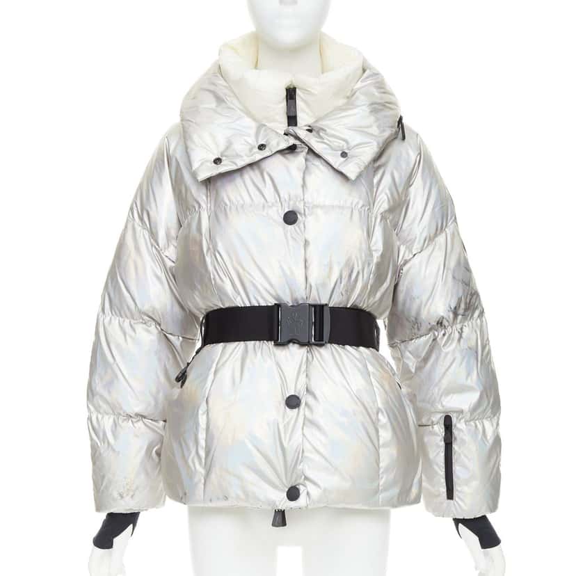Moncler Ollignan Silver Fair condition - Front View