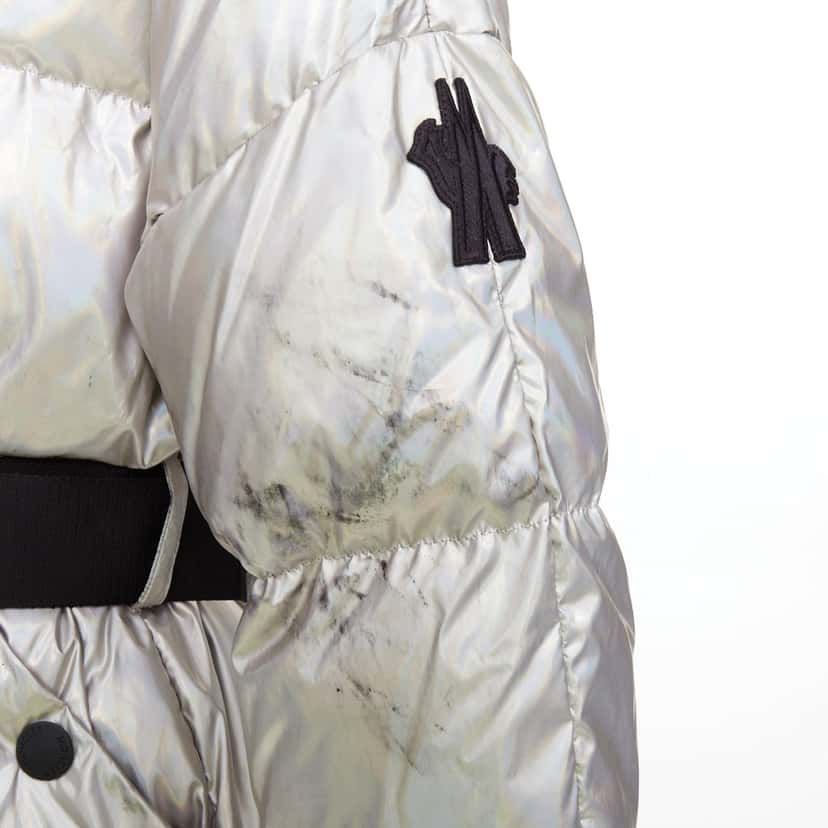 Moncler Ollignan Silver Fair condition - Back View